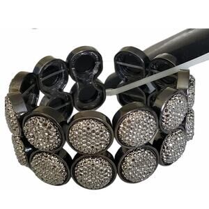 2 FOR $5 SALE NWT  Silver And  Bronze Stretch Bracelet